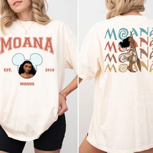 Prinzessin Moana Shirt, Disney Moana Reise Shirt, Hei Hei Pua Maui Shirt, Disneyland Familien Urlaub Shirt, Mickey Kopf Prinzessin Moana Shirt