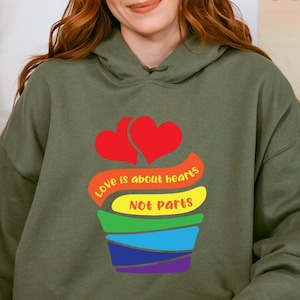 LGBT Cupcakes Sweatshirt, LGBT Pride Sweater, Pride Month Shirt, LGBT Gay Pride Gift Shirt, Pride Flag Tees, Gifts For Gay Sweater