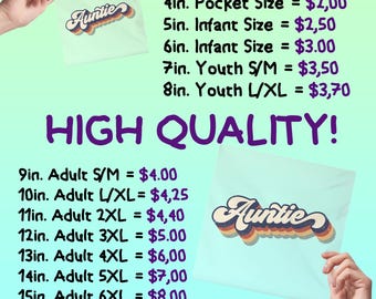 DTF Gang Sheets | Custom DTF Transfers | Bulk Iron On Heat Transfers | Ready to Press Designs for Shirts | High Quality Hot Peel Prints