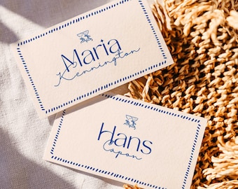 Placement Cards for Wedding Tented Table Cards Vintage Place Cards Wedding Name Cards Printable Folded Table Name Cards Canva Template