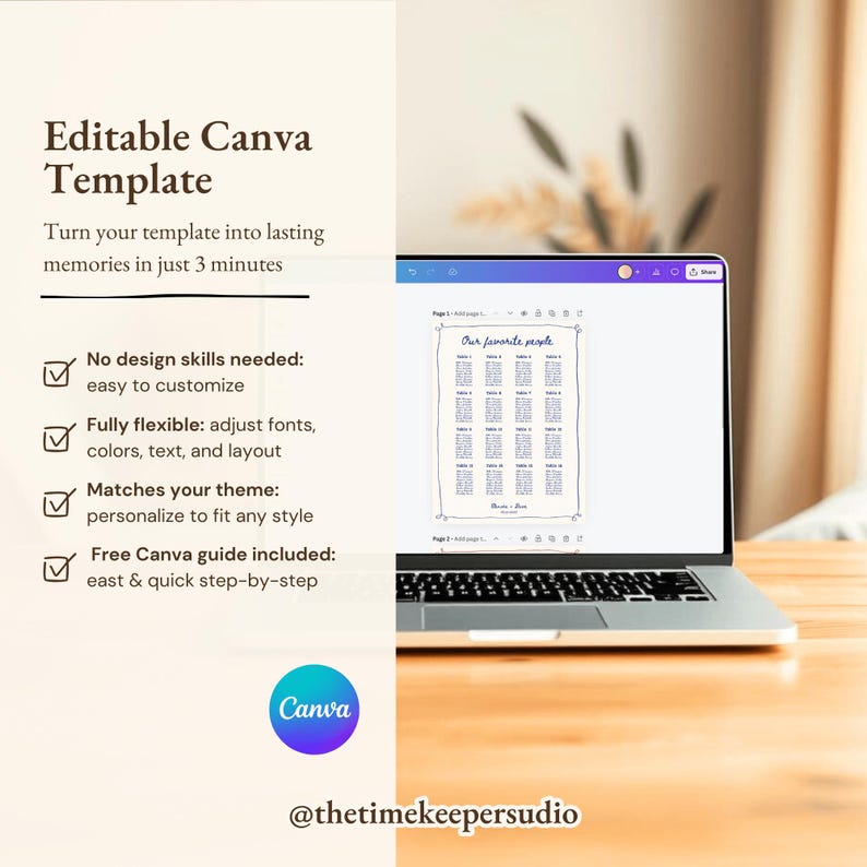Test your guests’ knowledge of the bride with the ‘How Well Do You Know the Bride’ game—a fun, interactive trivia template for bridal showers. This vintage-inspired, hand-drawn design is fully editable in Canva, featuring a minimalist layout perfect for weddings and bachelorette parties. Customize your questions, colors, and fonts to create a memorable experience. The template comes with an answer key and easy-to-follow instructions, ensuring a hassle-free setup.