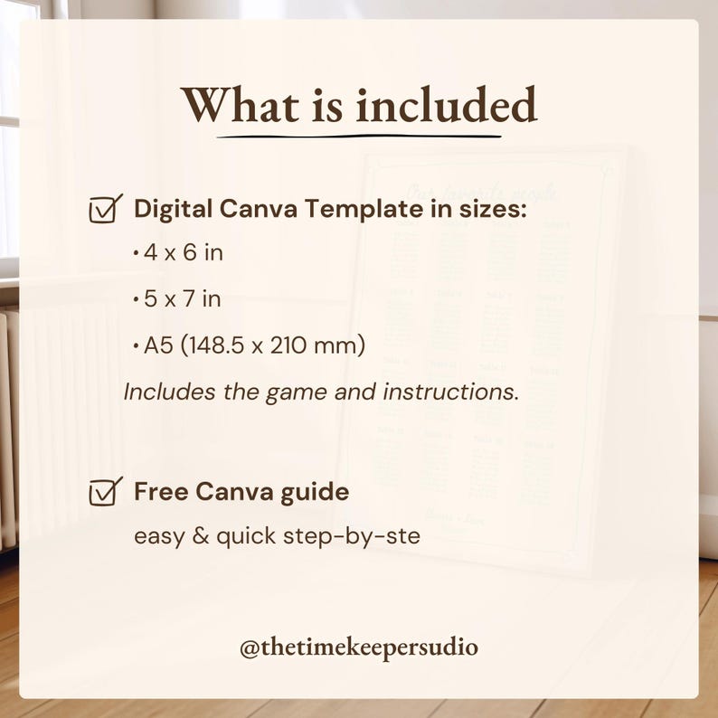 Our ‘How Well Do You Know the Bride’ game is an engaging bridal shower trivia quiz that challenges guests with fun questions about the bride. This fully editable Canva template features a vintage, hand-drawn design with a modern minimalist twist, making it perfect for wedding showers and bachelorette parties. Personalize every element to suit your celebration, and use the included answer key and instructions for a seamless setup. Download instantly for immediate fun