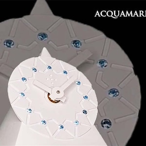P10 - Orologio da scrivania minimale. Orologi di design italiano, orologi ecologici piccoli leggeri, orologi eleganti esclusivi firmati.