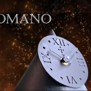 C3 - Orologio da scrivania minimale. Orologi di design italiano, orologi ecologici piccoli leggeri, orologi eleganti esclusivi firmati.