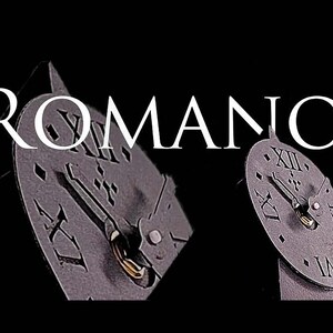Orologio da tavolo minimale. Orologi di design italiano, orologi ecologici in carta, orologi eleganti esclusivi firmati. P3