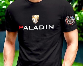 Camiseta de Paladín, Camiseta de Calabozos y Dragones, Camiseta de Clase D&D, Camiseta de RPG, Camiseta de Juegos de Mesa, Regalo para Fantasía, Camiseta de Juego de Rol
