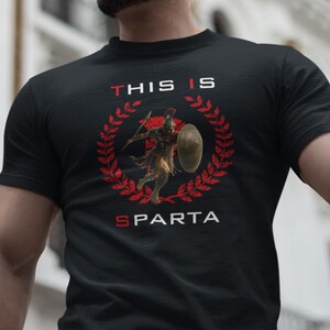 This Is Sparta T-Shirt 300 Movie Tee Ancient Greek History Gift