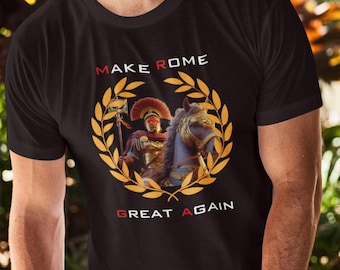 Make Rome Great Again T-Shirt SPQR Roman Emperor Aurelian Tee