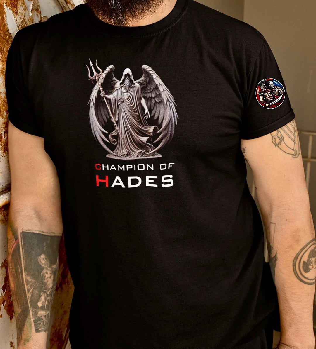 Hade T Hades T-shirt Greek Mythology Tshirt Underworld Ancient Greek God Tee ...