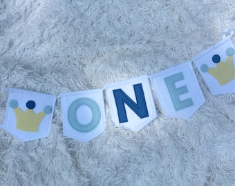 Aanpasbare banner voor eerste verjaardag