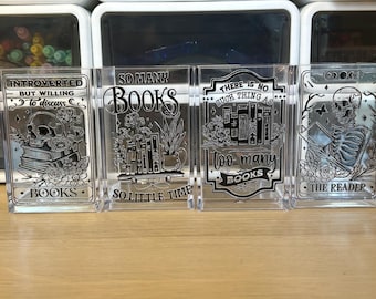 Bookmark Holder | Book Shelf Accessory | Book Lover Gift | Bookish | Bookish Space Accessory | Bookmark Storage | Book Gifts