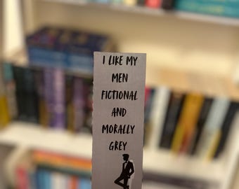 Dark Romance Bookmark | Morally Grey | Book Boyfriend | Bookmark | Bookish | Book Lover Gift | Book Accessories