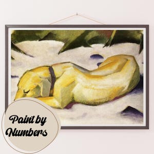 Paint by Numbers Kit for Adults: Golden Companion, DIY Painting, Painting Art for Decor, Gift Ideas, Homemade Wall Art Decor