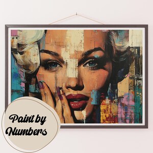 Paint by Numbers Kit for Adults: Timeless Beauty, DIY Painting, Painting Art for Decor, Gift Ideas, Home Wall Art Decor