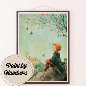 Kit de pintura por números para adultos: Whimsical Wanderer, pintura DIY, kit acrílico para adultos, ideas de regalo, kits de bricolaje para adultos, decoración artística hecha a mano