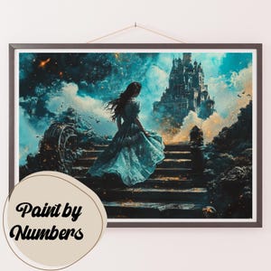 Paint by Numbers Kit for Adults: Enchanted Night, DIY Painting, Painting Art for Decor, Gift Ideas, Home Wall Art Decor