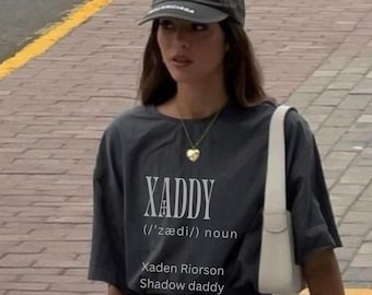 Camiseta de definición de Xaddy: Mercancía de Xaden Riorson de Fourth Wing