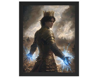 Dorian Havilliard Framed Print: Throne of Glass Wall Art