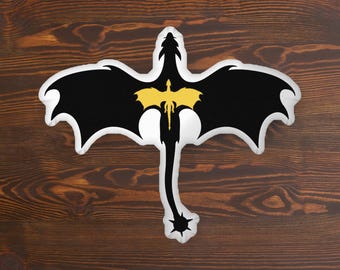 Fourth Wing Violet's Mark Pillow: Dragon Rider Romantasy Decor