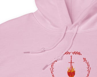 Fireheart geborduurde hoodie: leesgrage glazen troon