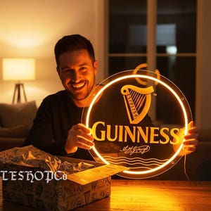 Neon guinness sign - Etsy 日本