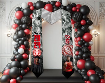 Personalized Graduation 2024 Stole, Custom Class of 2024 Stole, High