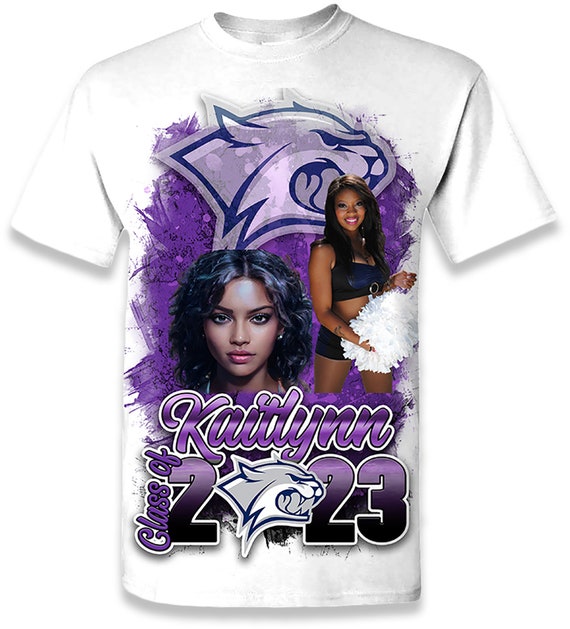 Custom Graduation T-Shirt Grunge Style #5 For You And Your Family