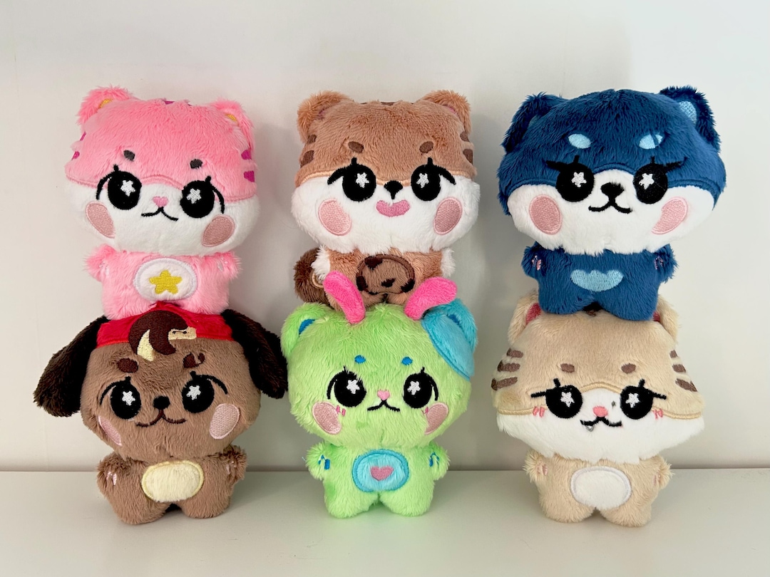 P1HARMONY Plushies - Keeho, Theo, Jiung, Intak, Soul and Jongseob