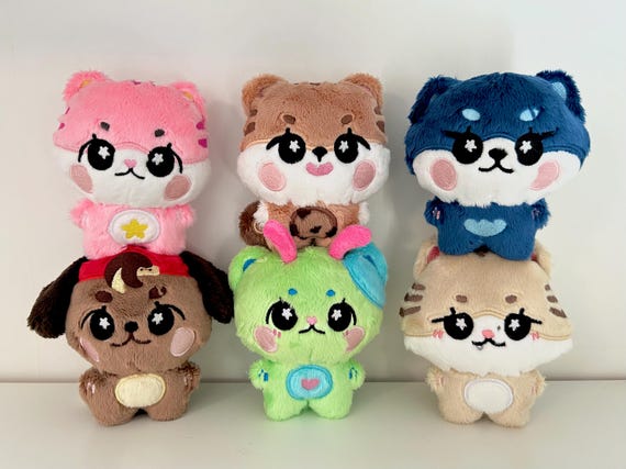 P1HARMONY Plushies - Keeho, Theo, Jiung, Intak, Soul and Jongseob