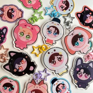 RIIZE Keychains - Shotaro, Sungchan, Eunseok, Sohee, Seunghan, Anton and Wonbin