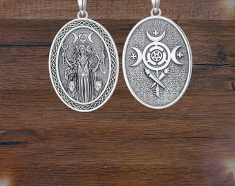 Hecate Necklace 925 Sterling Silver Necklace For Women