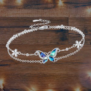 Butterfly Bracelet Sterling Silver Butterfly Jewelry For Women