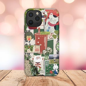 a phone case with a pattern on it