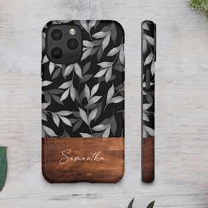 Customized Case for all iPhone Models, 15 14 13 12 11 XR X SE 7 8 Max Pro Mini Flower Phone Case Full Wrap Cover