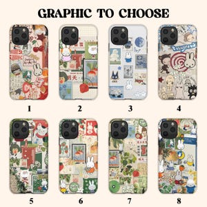 a bunch of cell phones with different pictures on them