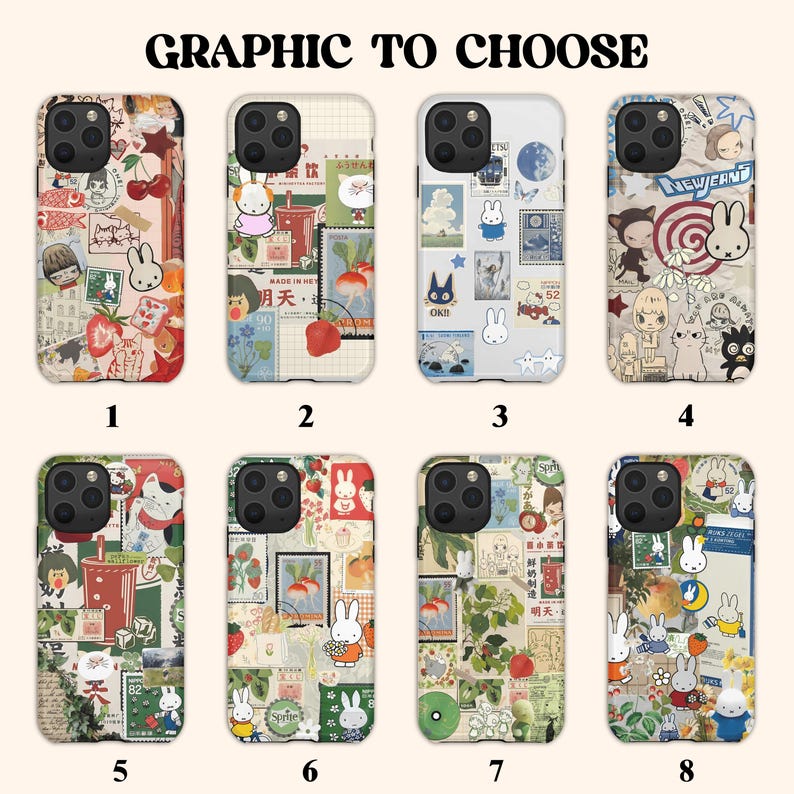 a bunch of cell phones with different pictures on them