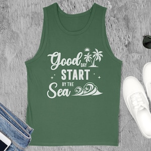 Vacay Vibes Tank, Beach Tank Top, Summer Racerback , Tank, Vacay, Tank Tops, Vacation Tank, Beach Lover Gift, Girls Vacation, Gift for Her