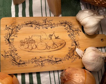 tabla de embutidos cottage core