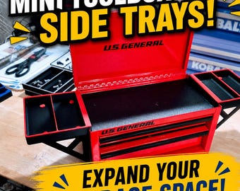 Mini Toolbox Shelf Kit | Fits Kobalt, Harbor Freight, US General