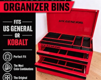 Harbor Freight Mini Toolbox Organizer Kit – Also Kobalt Compatible