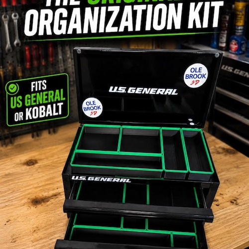 Harbor Freight Mini Toolbox Organizer Kit – Also Kobalt Compatible