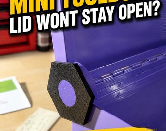 Lid Stop for Kobalt Mini Toolbox | Keeps Lid Open