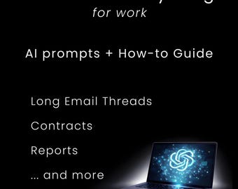 Summarize Anything Fast with AI - ChatGPT Prompt How-to Guide + Done-For-You Copy & Paste Templates