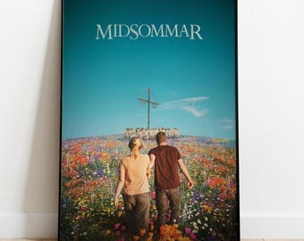 Midsommar Poster, Wall Art, Movie Print, Gift for Film Fans