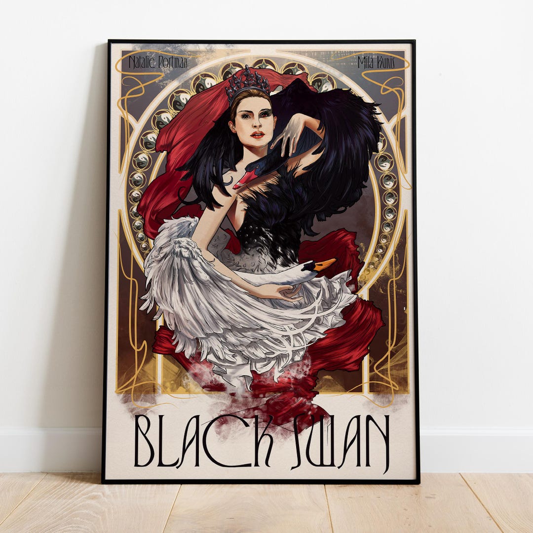 Black Swan Poster, Wall Art, Movie Print, Gift for Film Fans - Etsy