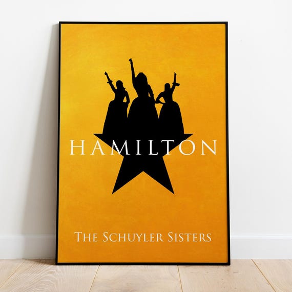 Hamilton Poster, Wall Art, Movie Print, Gift for Film Fans - Etsy