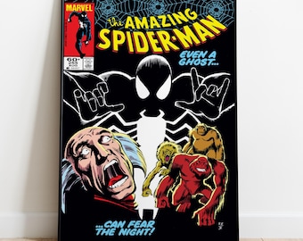 Poster con copertine dei fumetti di Spider Man, arte murale, stampa di fumetti, regalo per gli appassionati di animazione