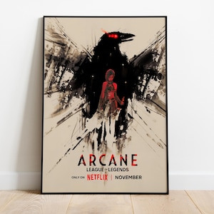 Arcane Poster, Wall Art, TV Series Print, TV Show Gift #2
