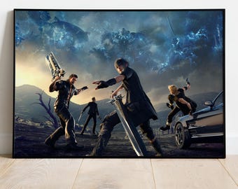 Final Fantasy VIII Poster, Video Game Poster - Etsy