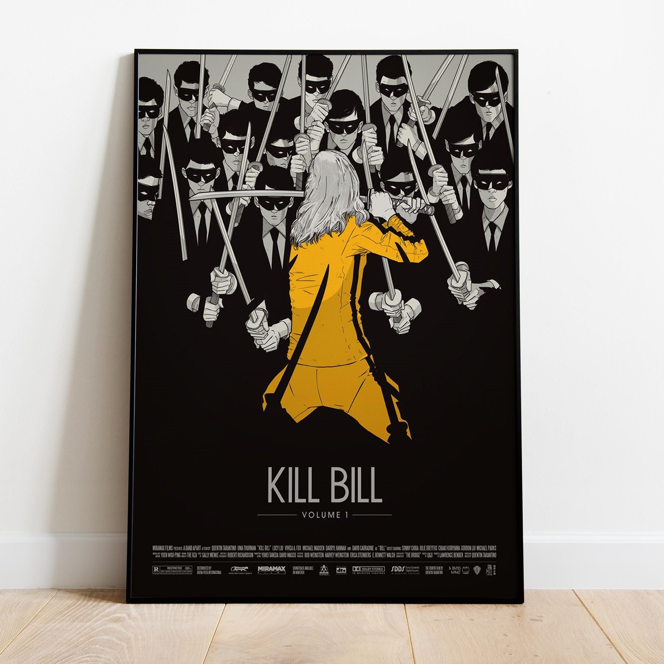 Kill Bill Poster, Wall Art, Movie Print, Gift for Film Fans #2 - Etsy